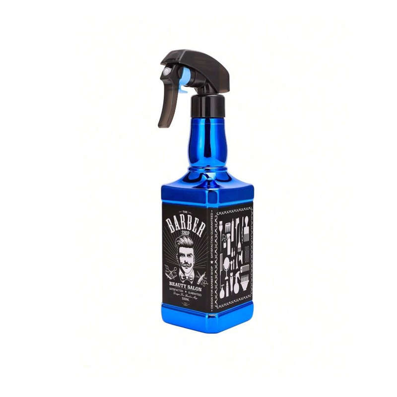 Barber Water Sprayer Bottle 500ml Blue