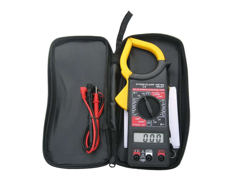 Clamp Jaw Digital Multimeter - Yellow