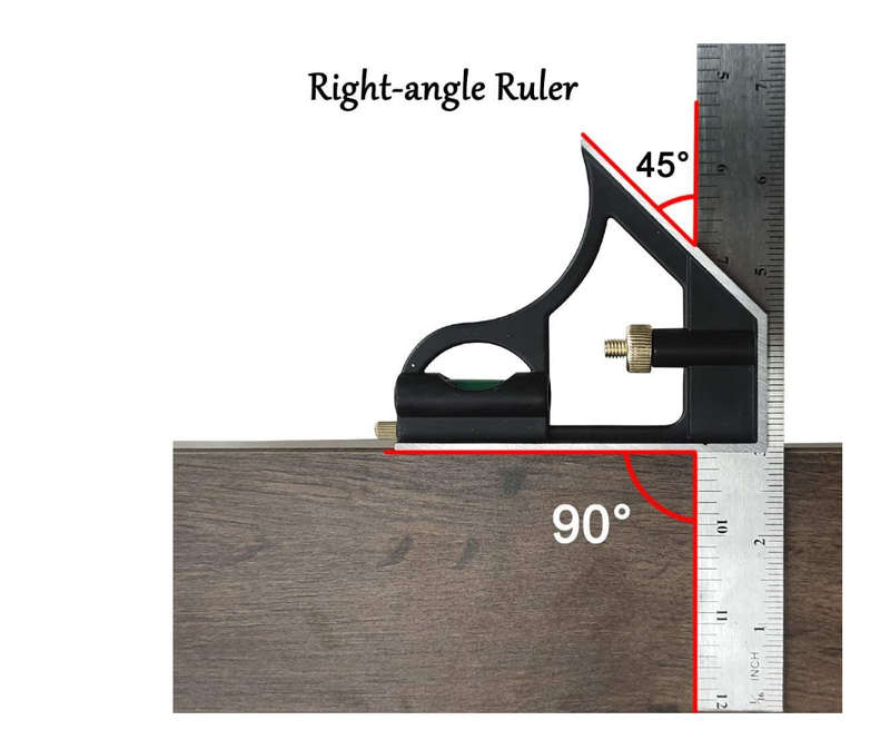 Multi-Function Combination Square 30cm Stainless Steel