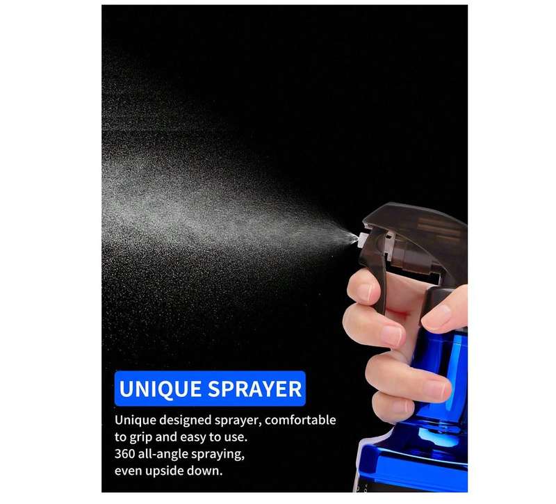 Barber Water Sprayer Bottle 500ml Blue