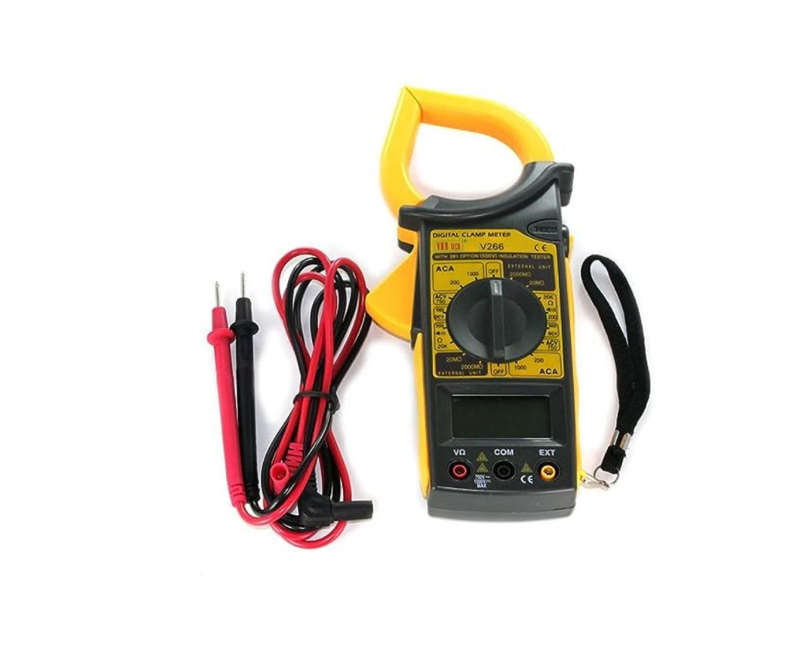 Digital Clamp Meter Multimeter AC DC Current Voltage Tester Tool