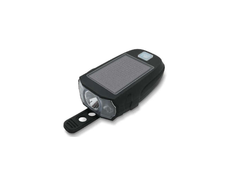 Front Bike Light Solar and USB Rechargeable 600 Lumen