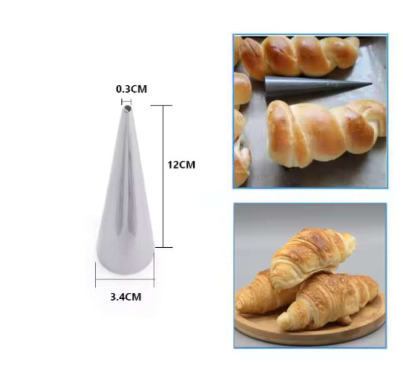 Cannoli Molds Stainless Tube 6 Piece