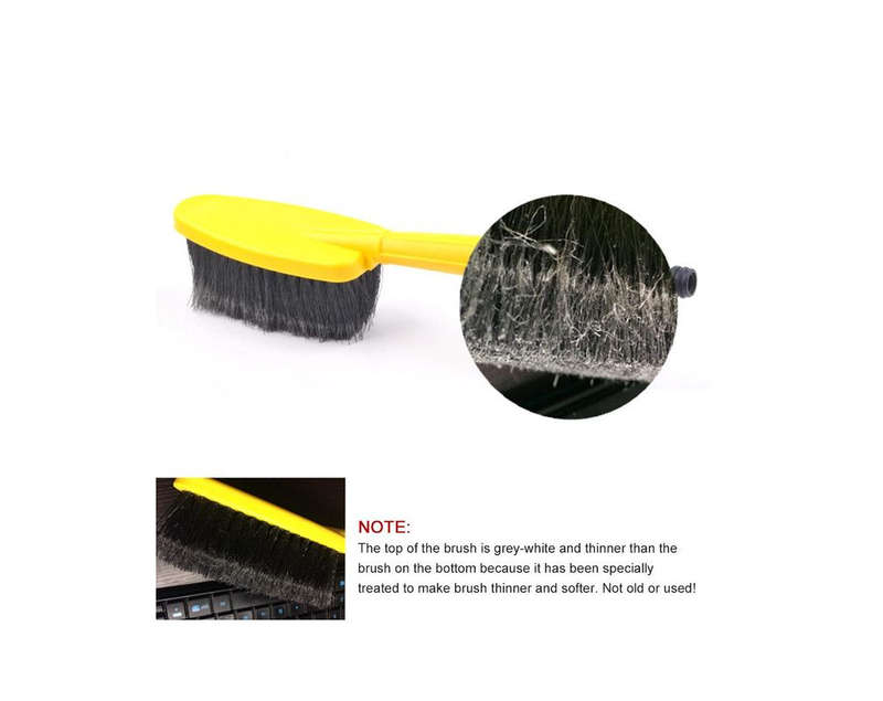 Car Cleaning Brush With Hose Adapter