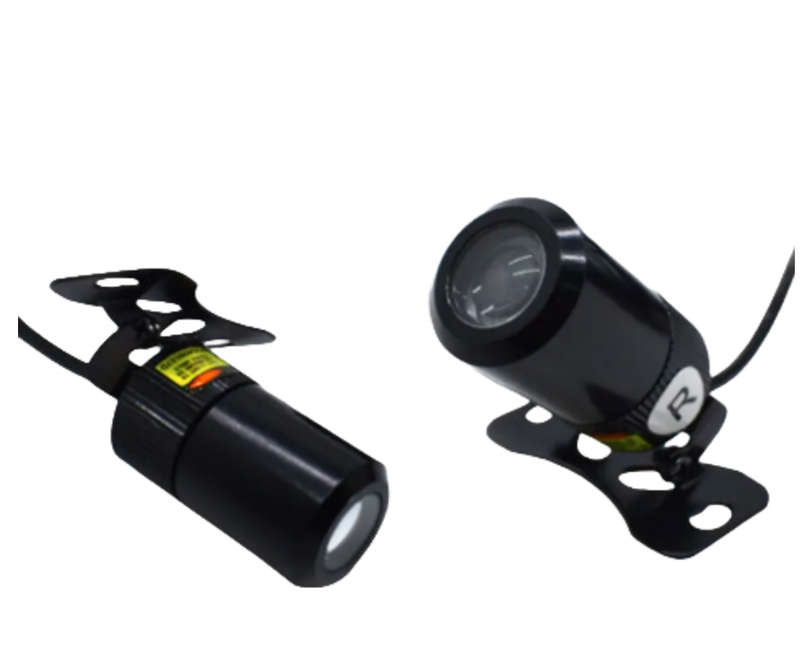 Motorcycle LED Projection Lamp Light 2Pc