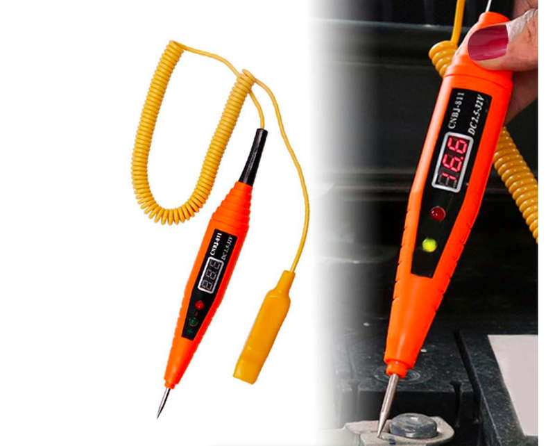Car Electrical Circuit Test Pen with Digital Display