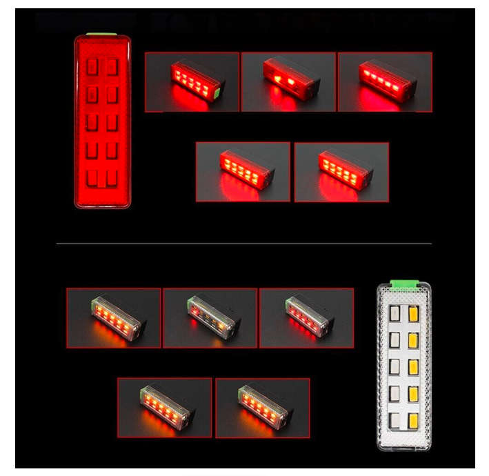 Bicyle Safety Warning Light