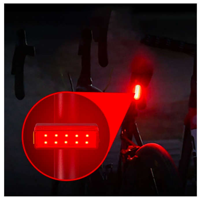 Bicyle Safety Warning Light