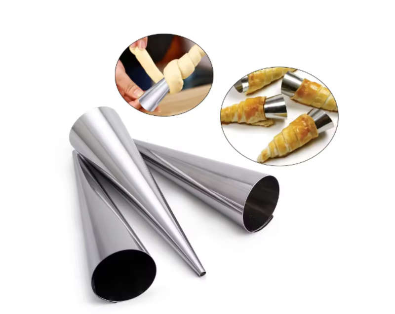 Cannoli Molds Stainless Tube 6 Piece