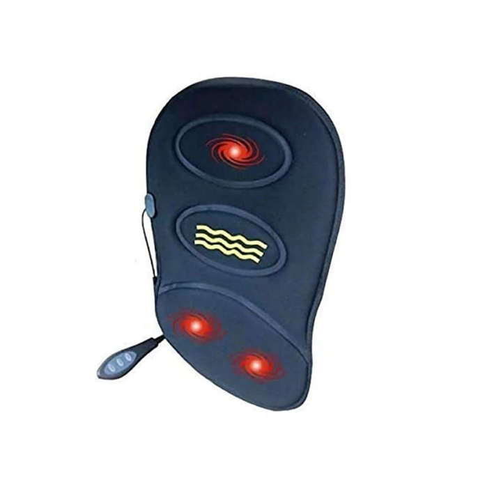 Portable Heating Relaxation Vibrating Back Multi-function Car Massager