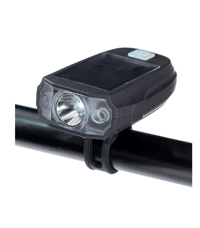 Front Bike Light Solar and USB Rechargeable 600 Lumen