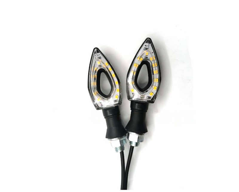 2 Piece Led Motorcycle Turn Signal Indicators HD-806