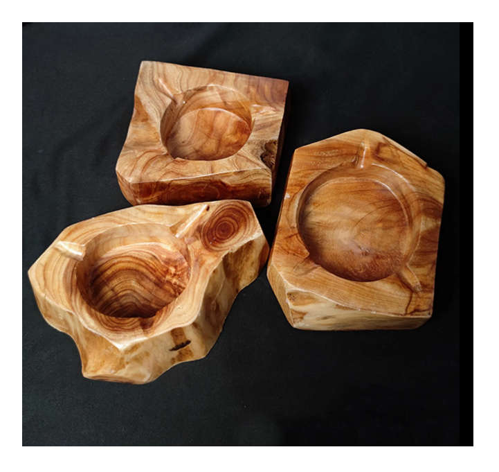 Solid Wood Ashtray