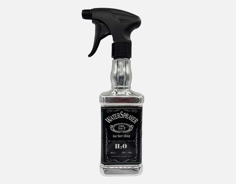 Barber Water Sprayer Bottle 500ml Silver