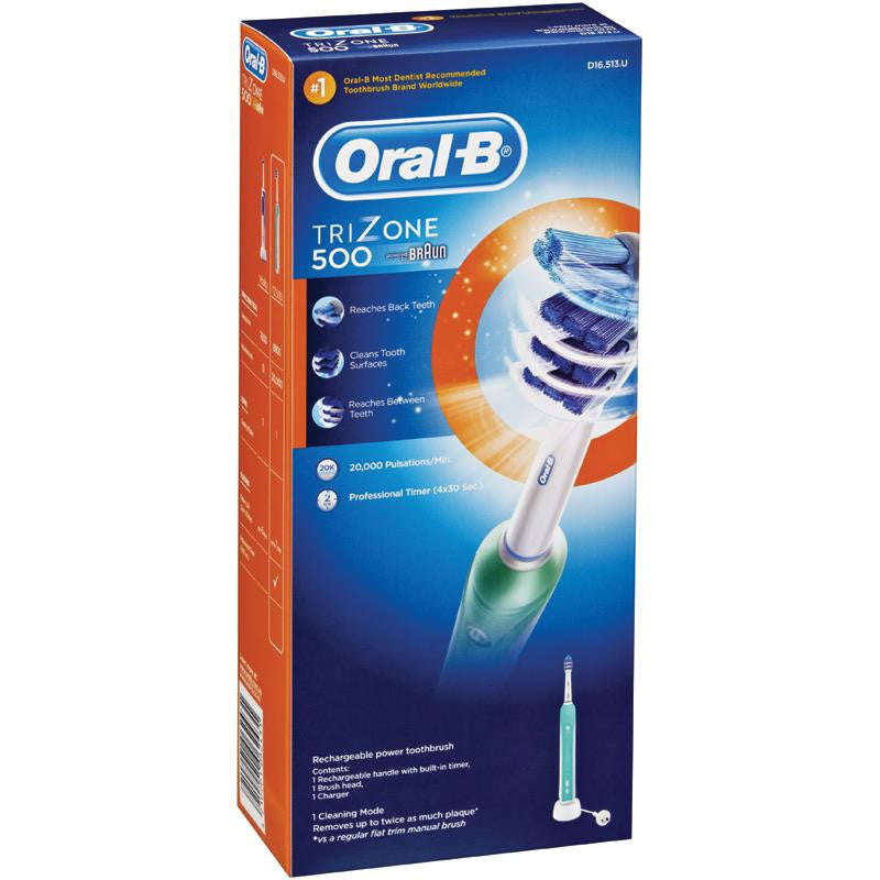 Oral-B TriZone 500 electric toothbrush