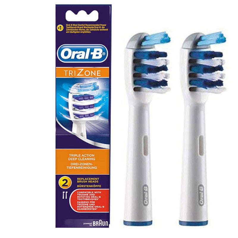 Oral-B TriZone replacement toothbrush head - 2 Pack