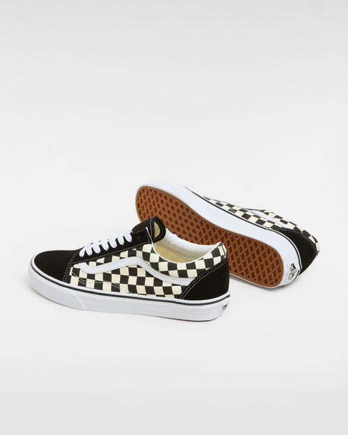 VANS OLD SKOOL CHECKER BOARD SNEAKERS
