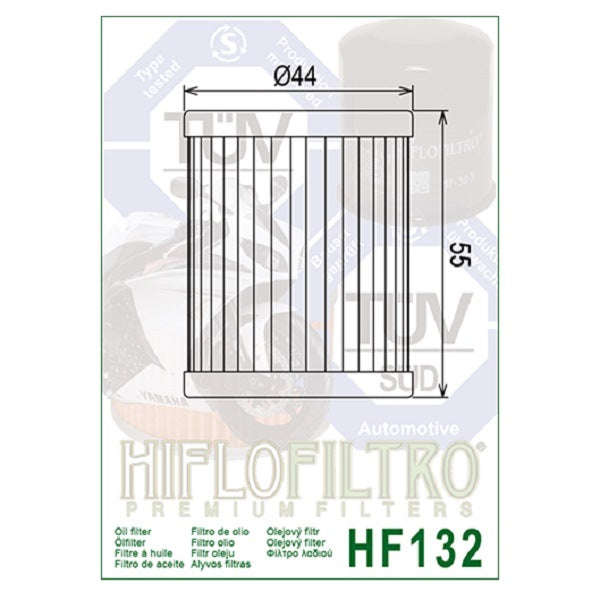 HIFLO FLITRO OIL FILTER - HF132