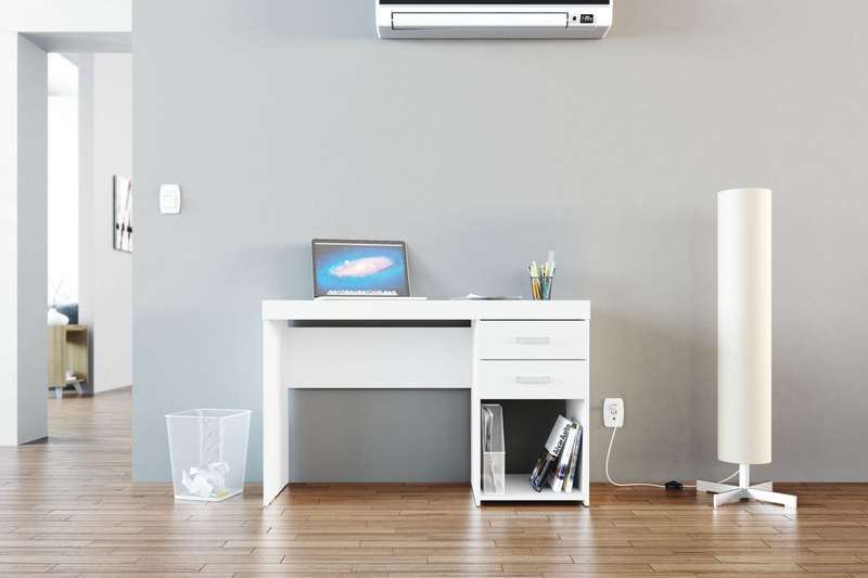 Malta White Office Table