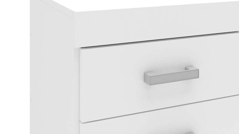 Malta White Office Table