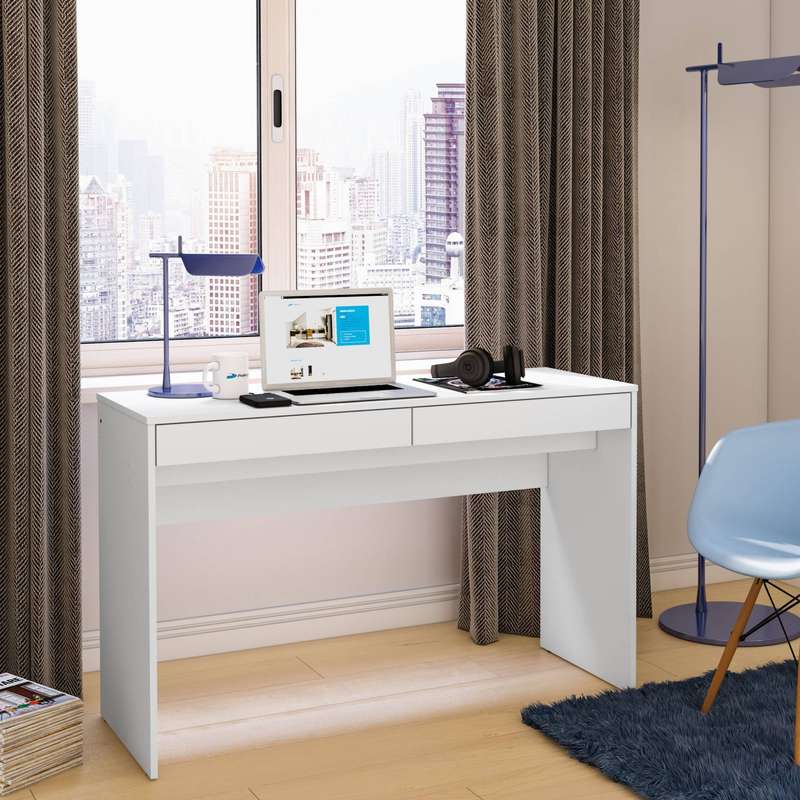 Iris White Office Desk