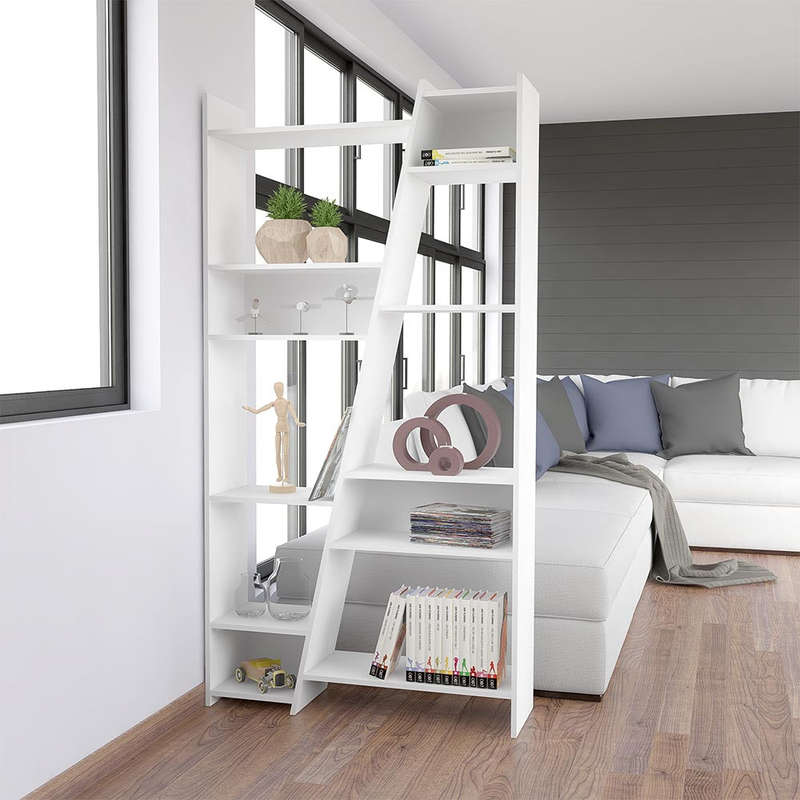 Zap Bookcase White