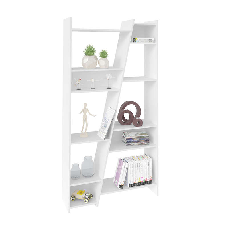 Zap Bookcase White
