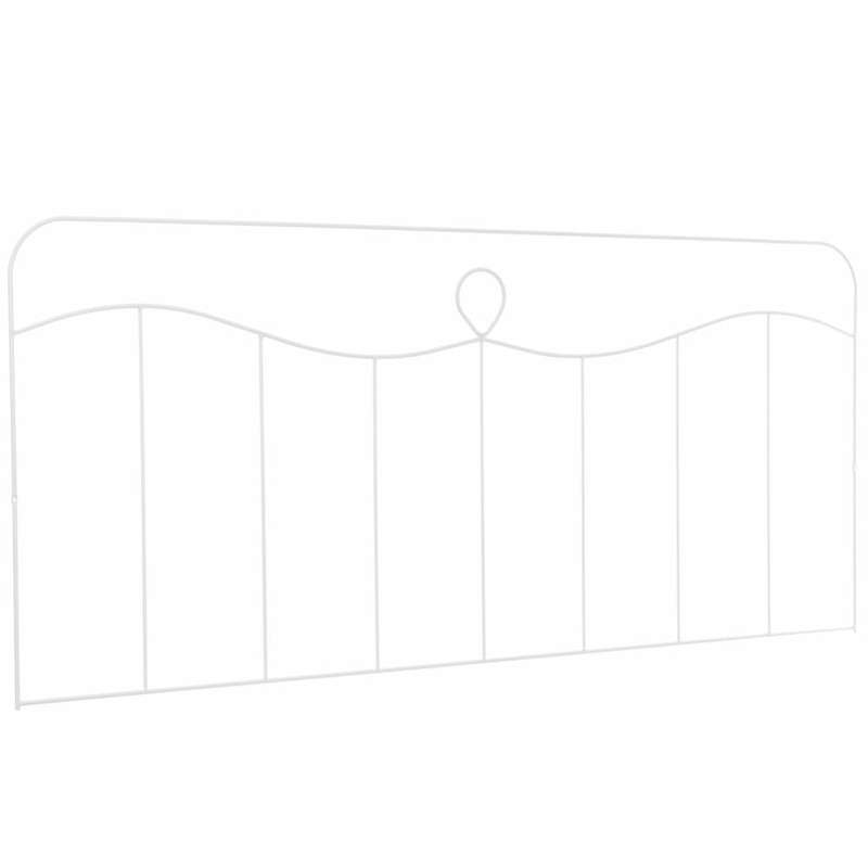 Vatican Queen Headboard White