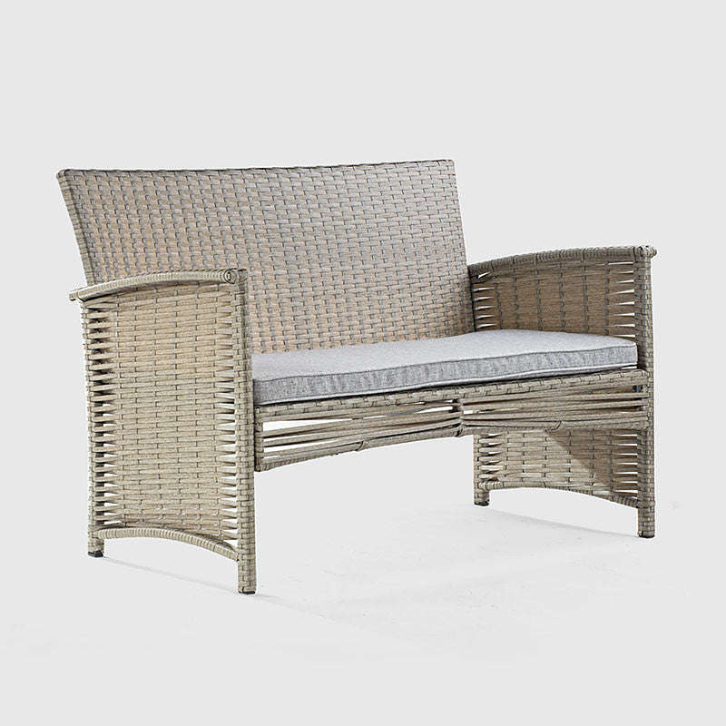 Frederic Patio Lounge Set - Stone