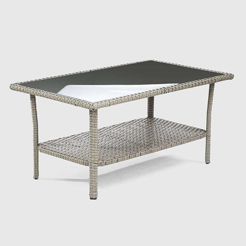 Frederic Patio Lounge Set - Stone