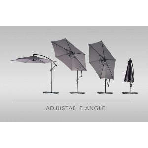 Cantilever Umbrella - Grey