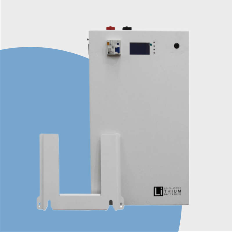 LBSA 25.6V 208Ah 5.3kWh LiFePO4 Battery Wall Mount White