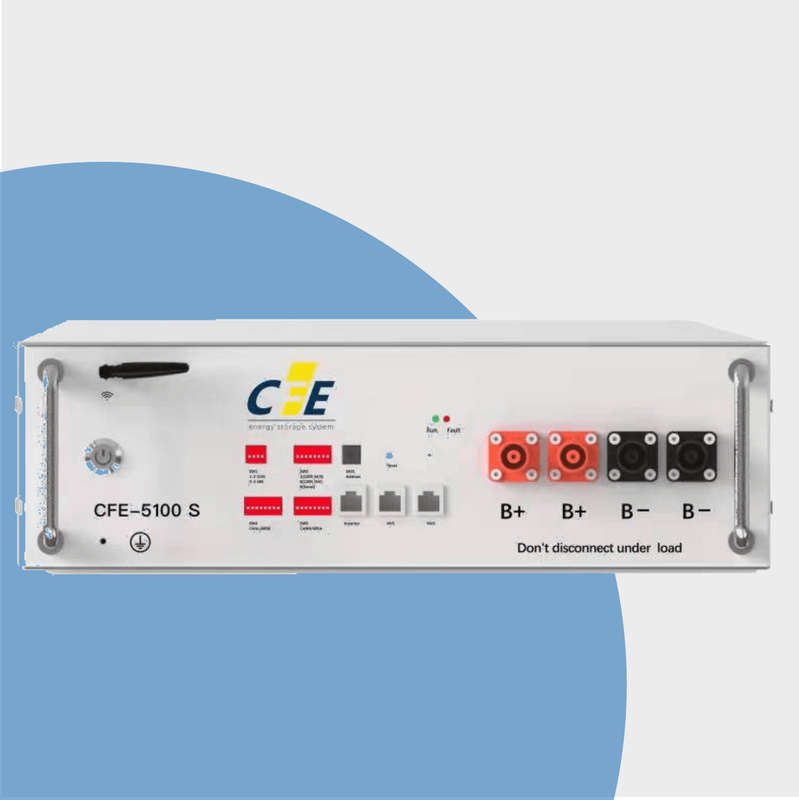 CFE 5,12kWh Lithium Ion Battery 51.2V 100Ah - (CFE-5100S)