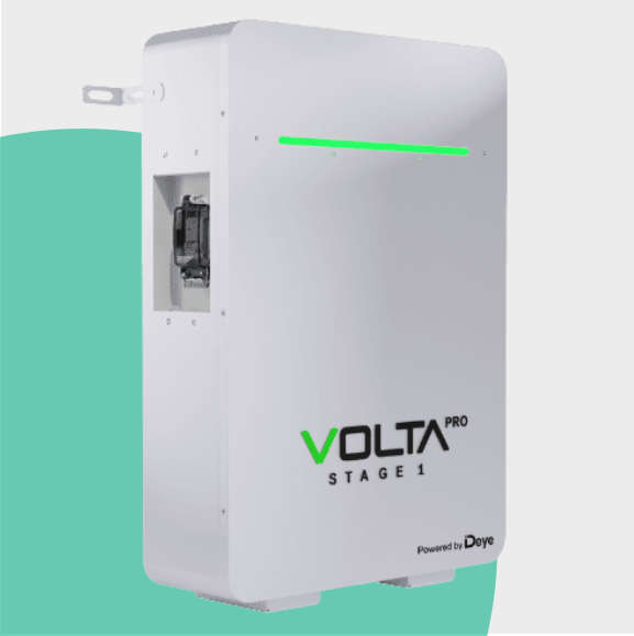Volta PRO Stage 1 - 5.32kWh LiFePO4 Battery 51.2V  90%DoD