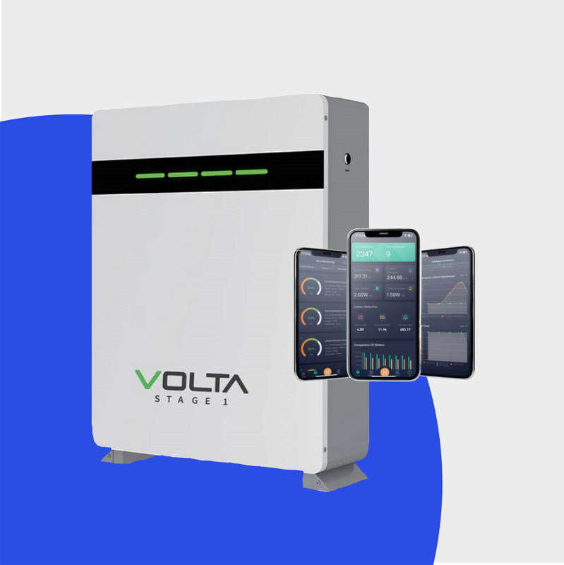 Volta Stage 1 - 5.12kWh Li-ion Battery - 2nd GEN with Wifi