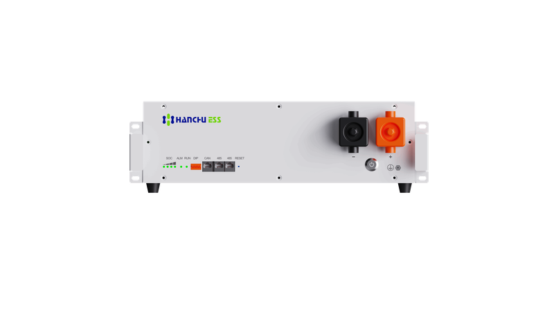 Hanchu 5.12kW Lithium Battery Stackable - DOD95% (HOME-ESS-LV5.12K-S)