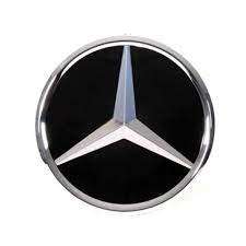 Glass Mirror Badge Compatible With Mercedes W205 Main Grille