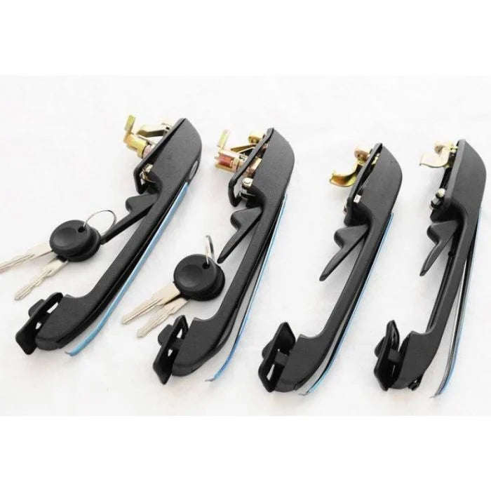 GOLF I/II COMPLETE EXTERIOR DOOR HANDLE SET WITH KEY