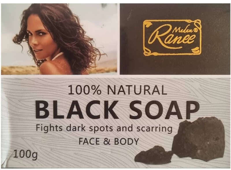 Madam Ranee 100%  Natural Black Soap - 100g