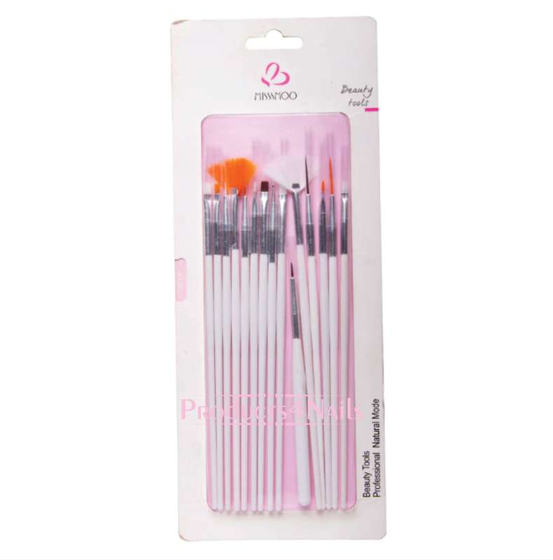 Miss Smoo Nail Gel Art Brush Set 15Pcs