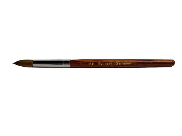 Kolinsky Sable Hair Acrylic Brush  #04, #06, #08, #10, #12