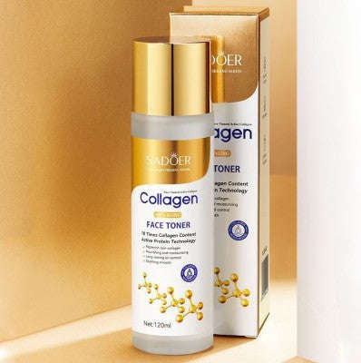 Sadoer Collagen Face Toner 10 Times Collagen Content Active Protein Technology 120ml (NO.SD37442)