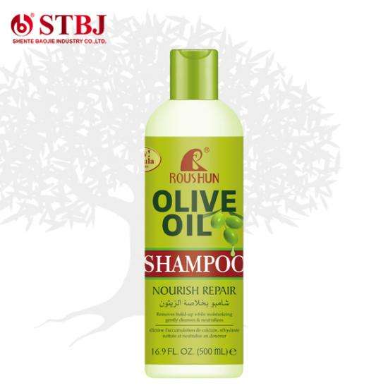 Roushun Shampoo Olive Oil Hair Lotion Hair Treatment 500ml