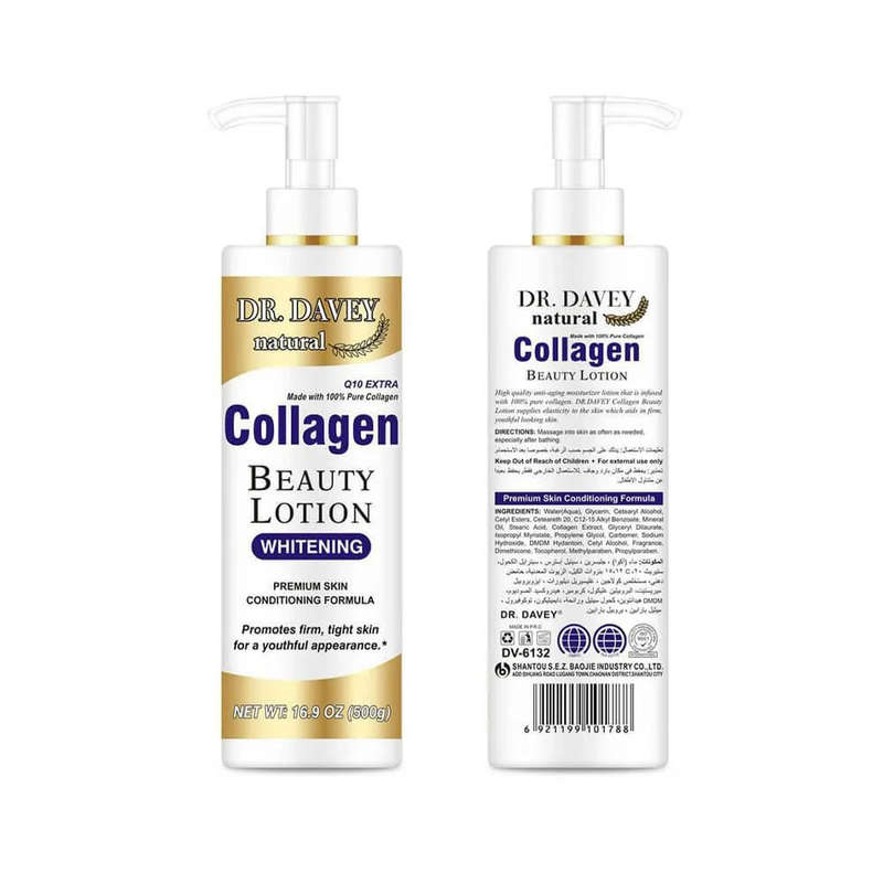 Dr. Davey 100% Collagen Whitening Beauty Lotion 300ml