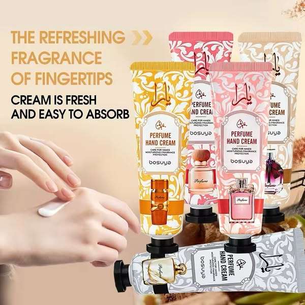 Hand Cream Bosuya Perfume  30g B2106 - 5 PIECES SET