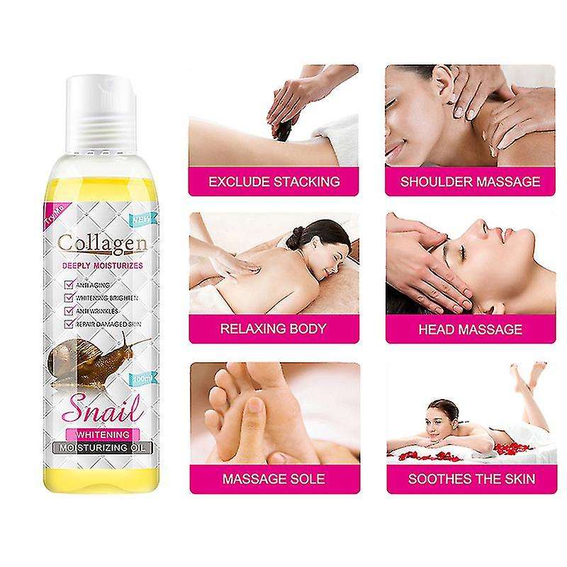 Collagen Snail Facial Oil Deep Moisturizing Repair Essential Oil-30ml