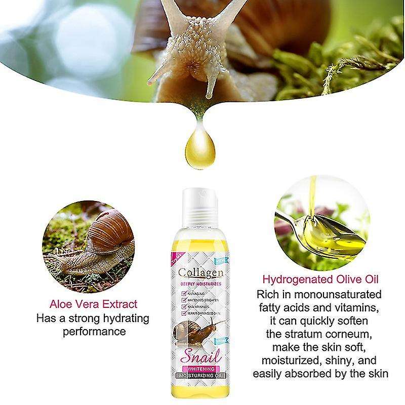 Collagen Snail Facial Oil Deep Moisturizing Repair Essential Oil-30ml