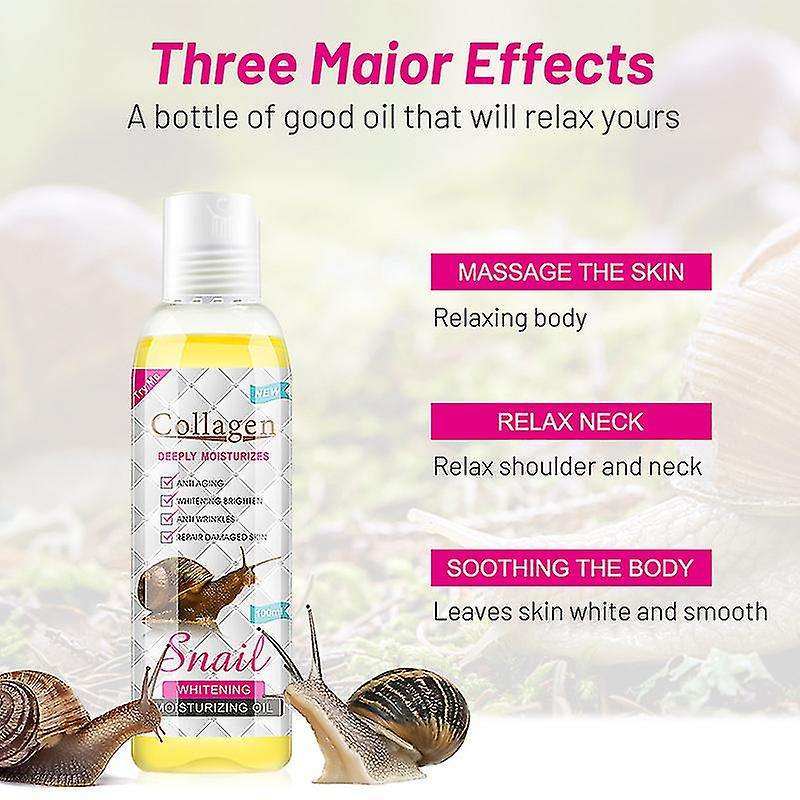 Collagen Snail Facial Oil Deep Moisturizing Repair Essential Oil-30ml