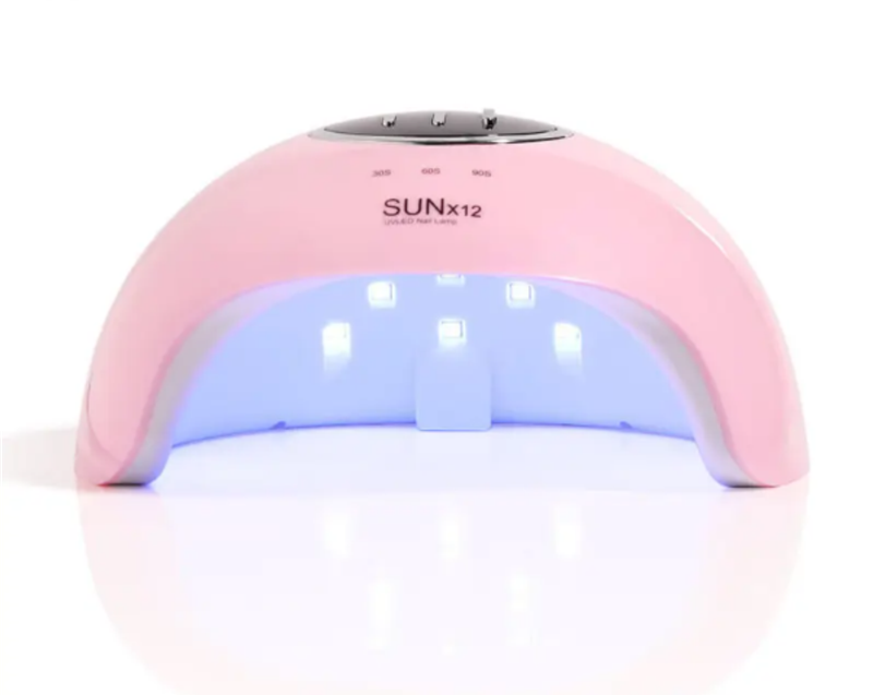 Sun X12 LED/UV 54W LED Nail Lamp with Three Timer Smart Digital Display Intelligent Infrared Sens...