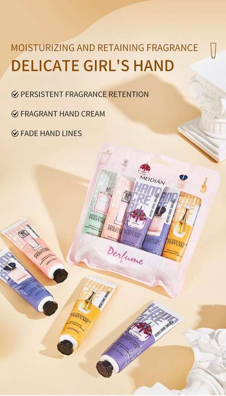 Hand Cream Meidian Fragrance Perfume 30ml - SET OF 5 PIECES